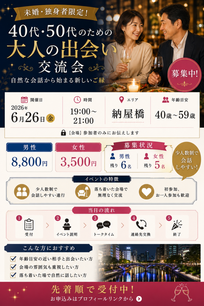 大人の交流会（20名）